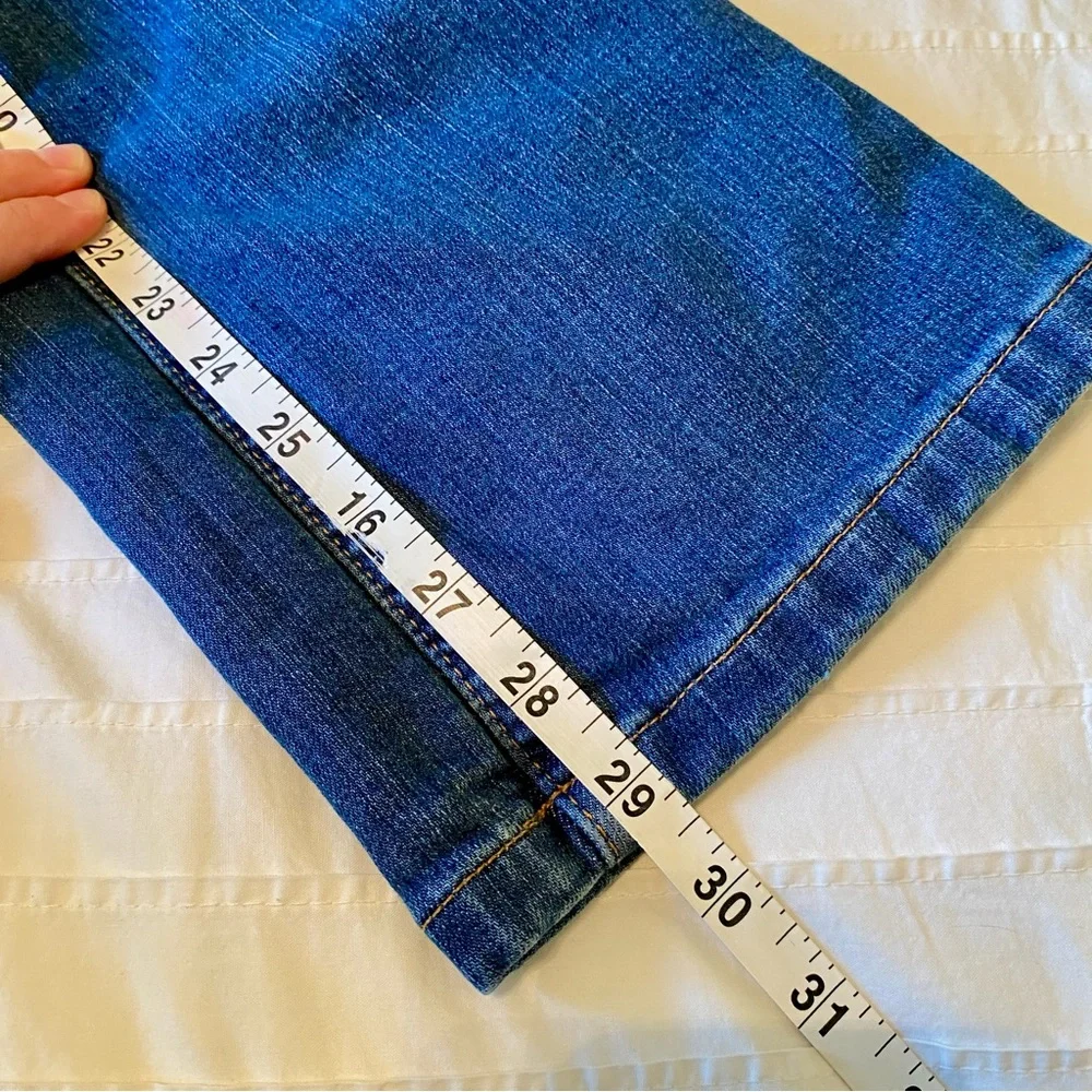 LL Bean Women’s Flannel Lined Classic Fit size 8 Jeans - Picture 12 of 12